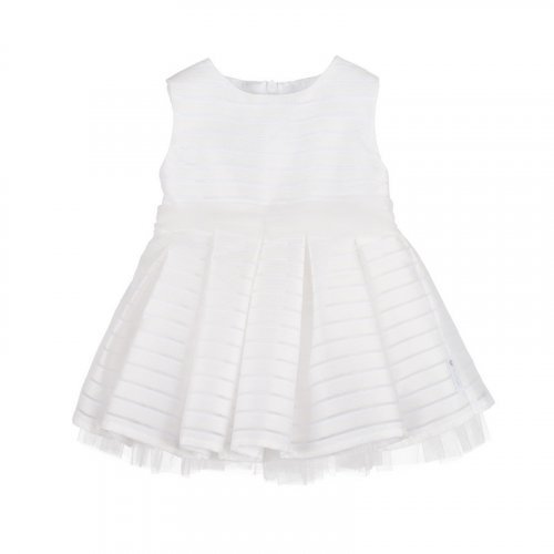 Nanán Abito con fascia bianco Shopping online