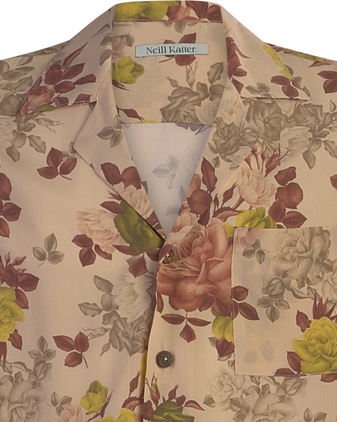 Neill Katter Camicia Golden Roses Offerte