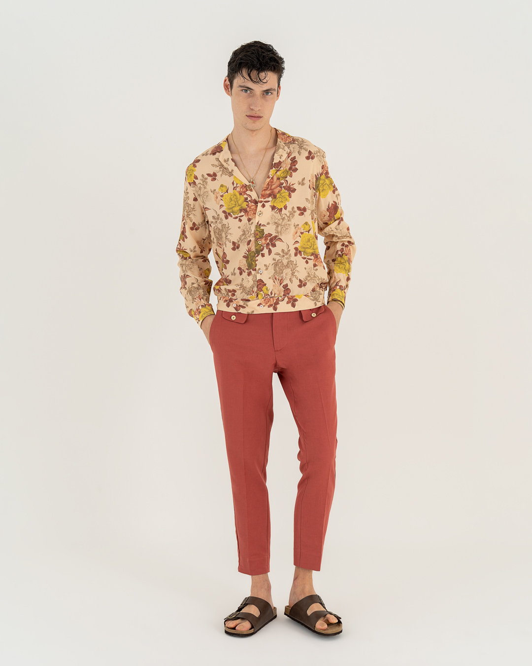 Neill Katter Camicia Golden Roses Offerte