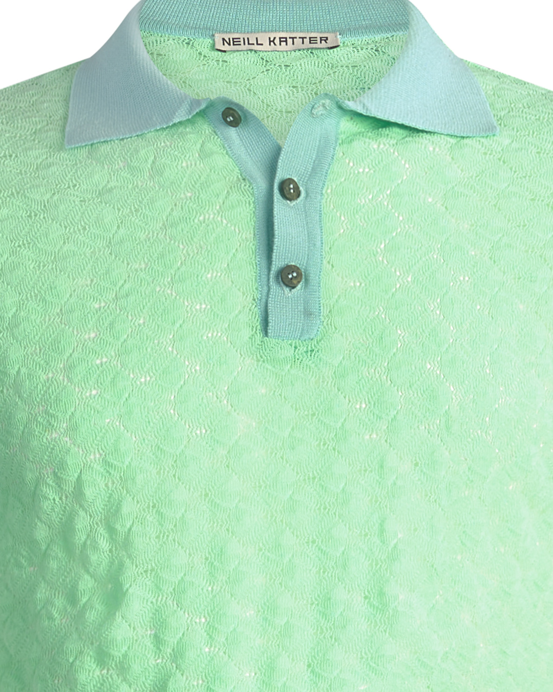 Neill Katter Polo Eleganza Ricamata Liquidazione