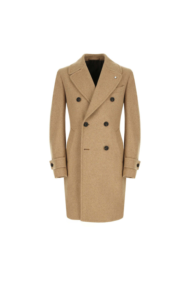 L.B.M. 1911 Cappotto Chesterfield in jersey beige Cappotto Chesterfield in jersey beige Acquista Ora