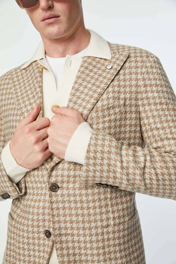 L.B.M. 1911 Giacca STEVE non trattata beige Giacca STEVE non trattata beige Consegna Veloce