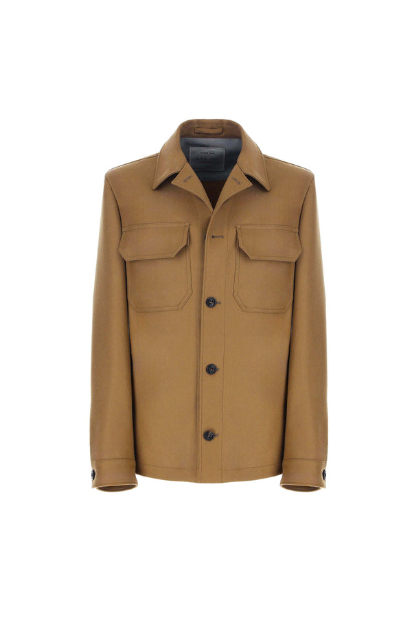 L.B.M. 1911 Overshirt non trattato marrone Overshirt non trattato marrone Fino Al -60%