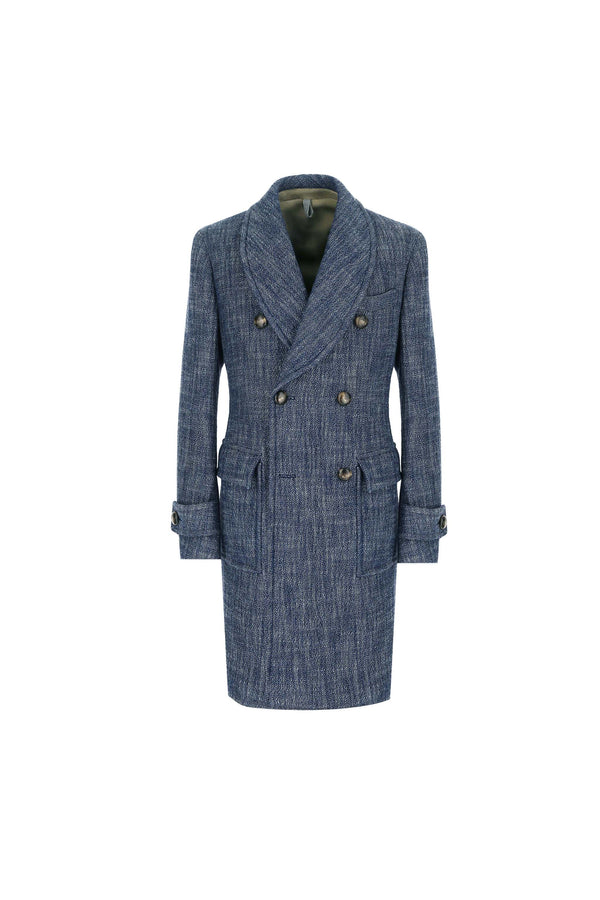 L.B.M. 1911 Cappotto doppiopetto Sartorial Indigo Cappotto doppiopetto Sartorial Indigo Saldi