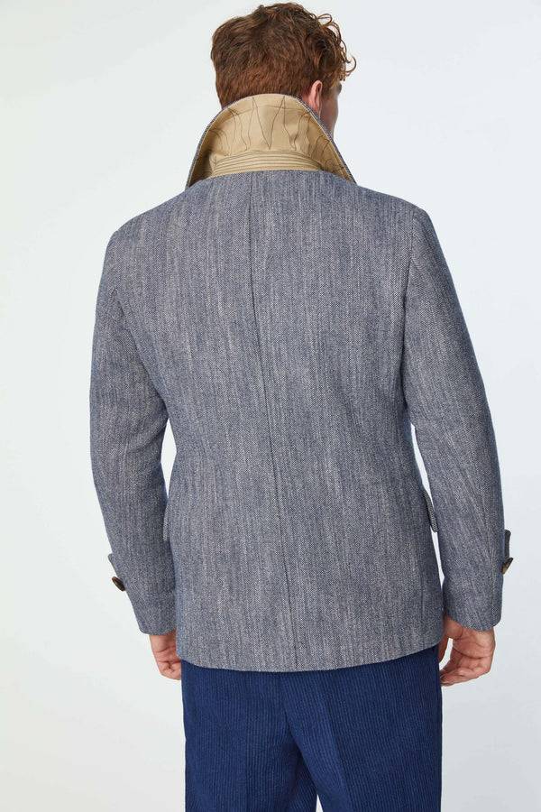 L.B.M. 1911 Peacoat Sartorial Indigo Peacoat Sartorial Indigo Black Friday Prezzi