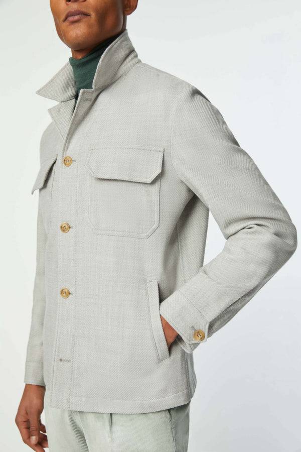 L.B.M. 1911 Overshirt non trattata verde chiaro Overshirt non trattata verde chiaro Italy
