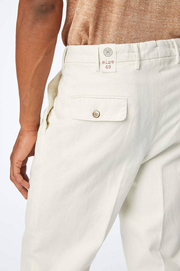 L.B.M. 1911 Pantalone CHARLIE tinto capo bianco Pantalone CHARLIE tinto capo bianco Promozione