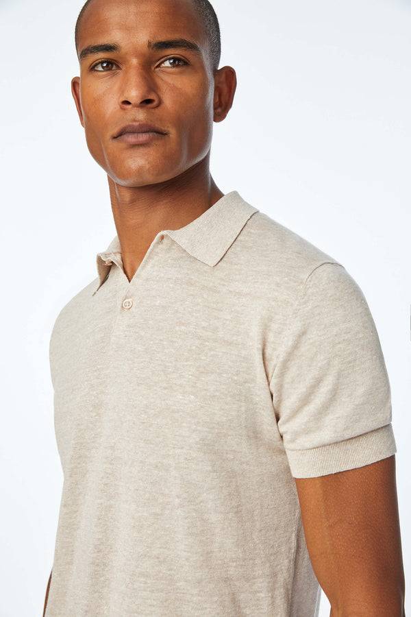 L.B.M. 1911 Polo in maglia beige Polo in maglia beige Negozi Online