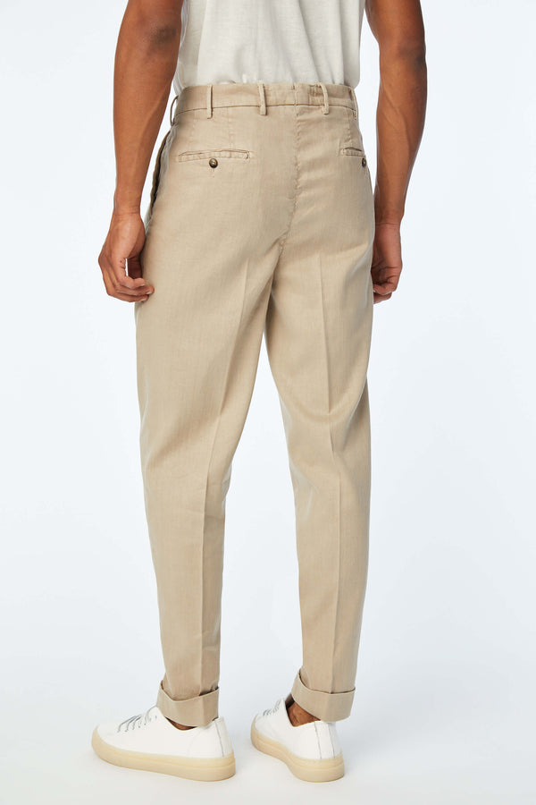 L.B.M. 1911 Pantalone MILES tinto capo beige Pantalone MILES tinto capo beige Prezzo Ridotto