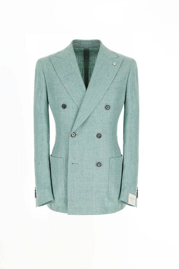 L.B.M. 1911 Giacca TOM doppiopetto slim verde Giacca TOM doppiopetto slim verde Offerta