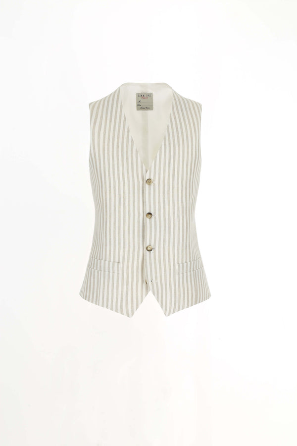 L.B.M. 1911 Gilet DEREK beige Gilet DEREK beige Online