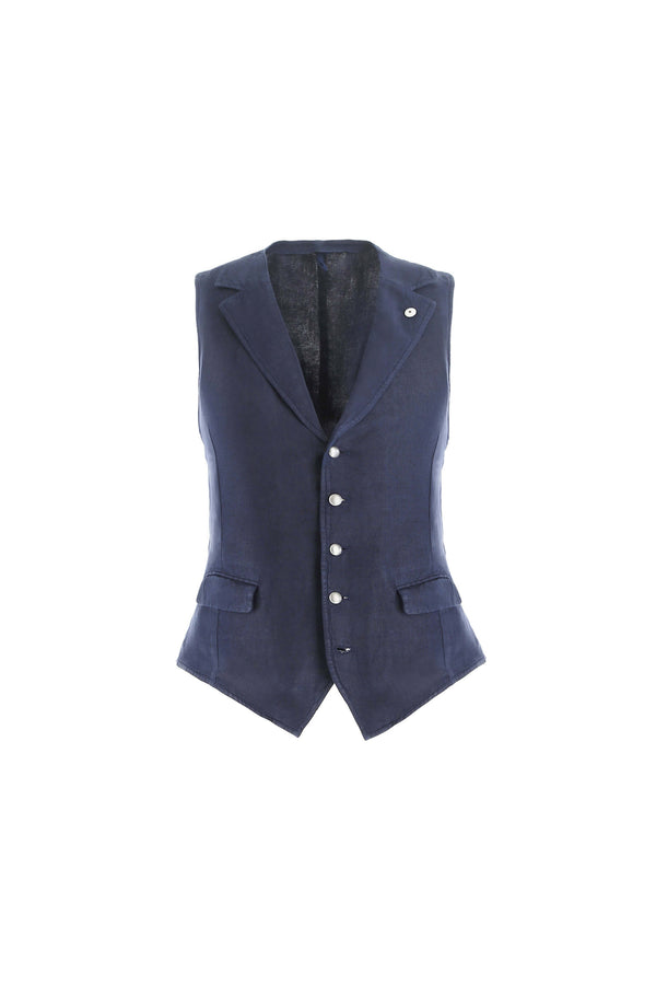 L.B.M. 1911 Gilet OSCAR tinto capo blu Gilet OSCAR tinto capo blu In Saldo