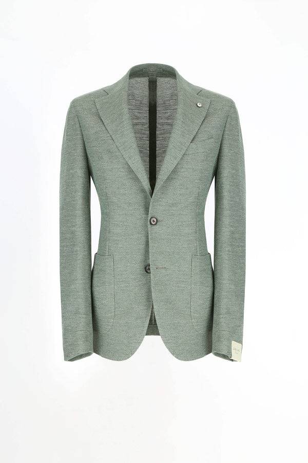 L.B.M. 1911 Giacca JACK in jersey verde Giacca JACK in jersey verde Soddisfazione Garantita