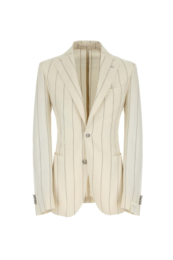 L.B.M. 1911 Giacca Jack slim washed bianca Giacca Jack slim washed bianca Negozi Online