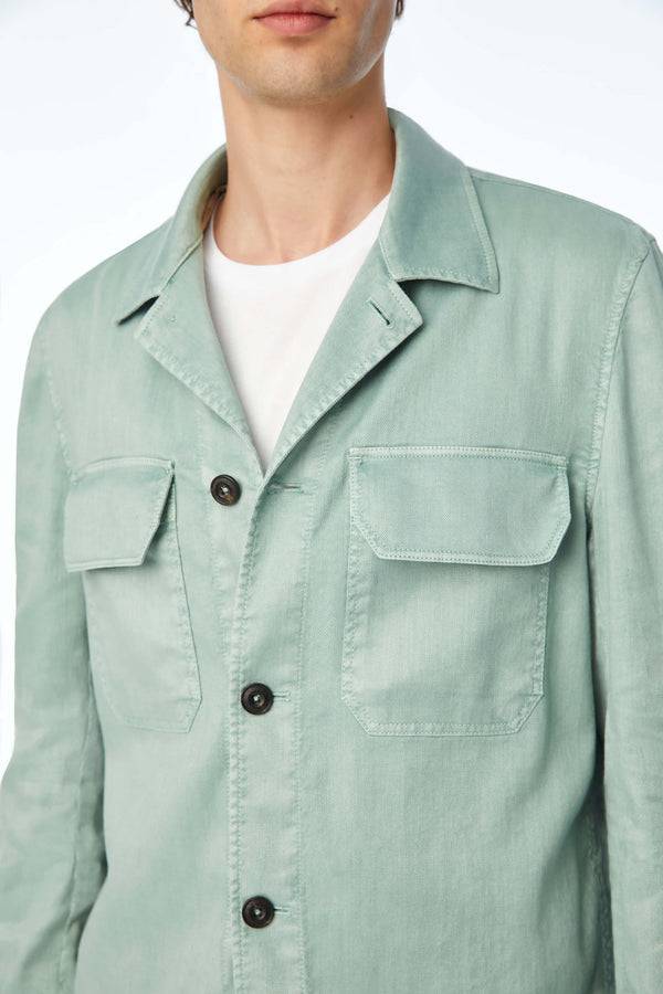 L.B.M. 1911 Overshirt tinto capo verde Overshirt tinto capo verde Shopping Online