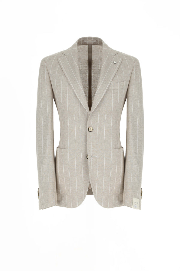 L.B.M. 1911 Giacca JACK in jersey beige Giacca JACK in jersey beige Sconto
