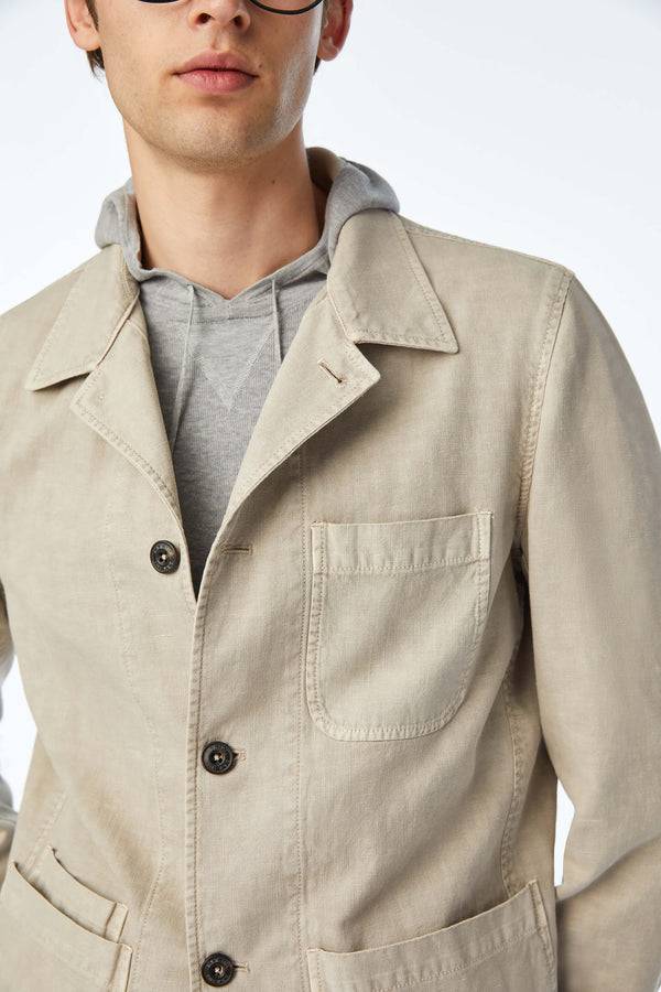 L.B.M. 1911 Overshirt tinto capo beige Overshirt tinto capo beige Economico