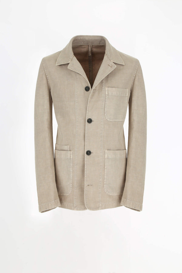 L.B.M. 1911 Overshirt tinto capo beige Overshirt tinto capo beige Economico