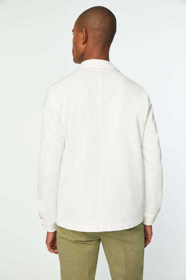 L.B.M. 1911 Overshirt in Jersey bianca Overshirt in Jersey bianca Online