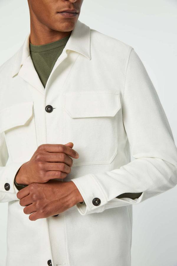 L.B.M. 1911 Overshirt in Jersey bianca Overshirt in Jersey bianca Online