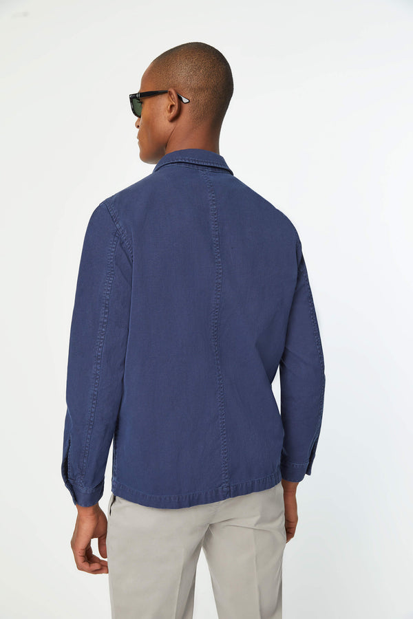 L.B.M. 1911 Overshirt tinto capo blu denim Overshirt tinto capo blu denim Negozio
