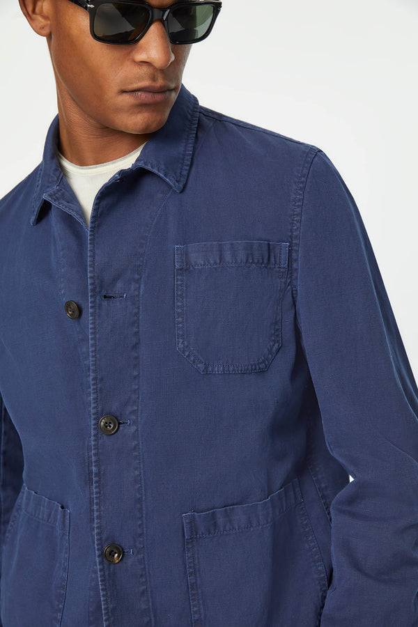 L.B.M. 1911 Overshirt tinto capo blu denim Overshirt tinto capo blu denim Negozio
