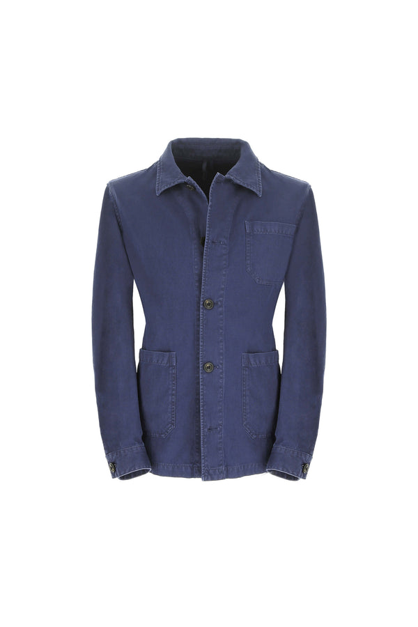 L.B.M. 1911 Overshirt tinto capo blu denim Overshirt tinto capo blu denim Negozio