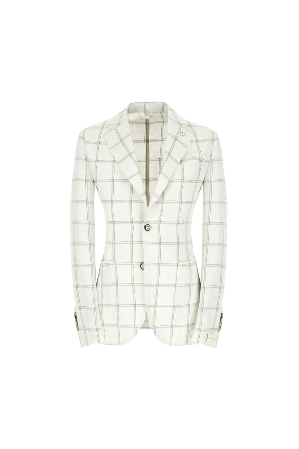 L.B.M. 1911 Giacca Jack slim washed bianca Giacca Jack slim washed bianca Fino al 60% di sconto