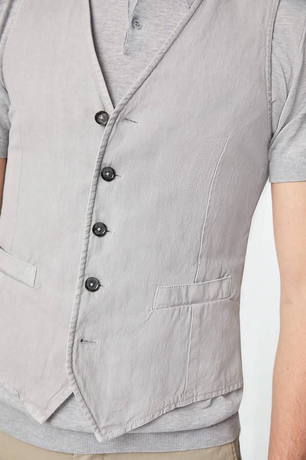 L.B.M. 1911 Gilet MIKE tinto capo grigio Gilet MIKE tinto capo grigio Pezzi Unici
