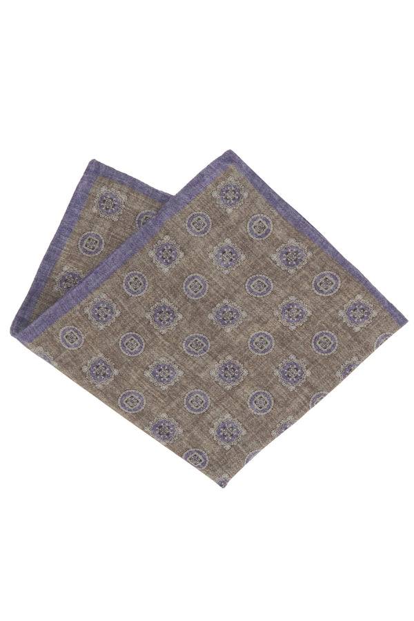L.B.M. 1911 Pochette lilla fantasia cashmere Pochette lilla fantasia cashmere Negozi Online