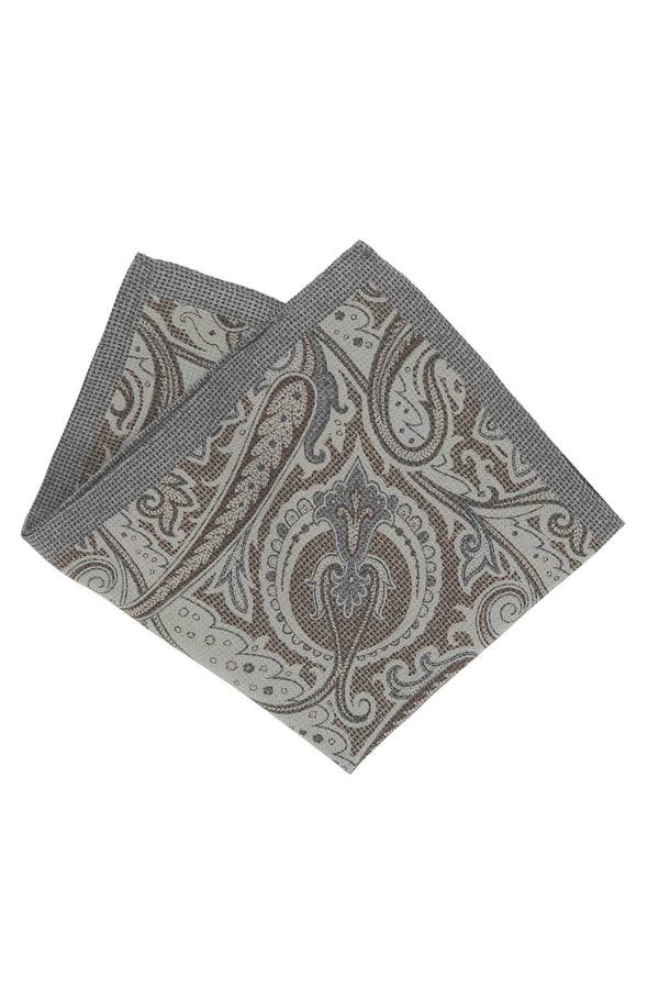L.B.M. 1911 Pochette marrone fantasia geometrica Pochette marrone fantasia geometrica Promozione Limitata