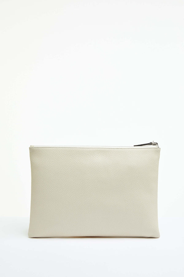 L.B.M. 1911 Pochette in pelle beige Pochette in pelle beige Online