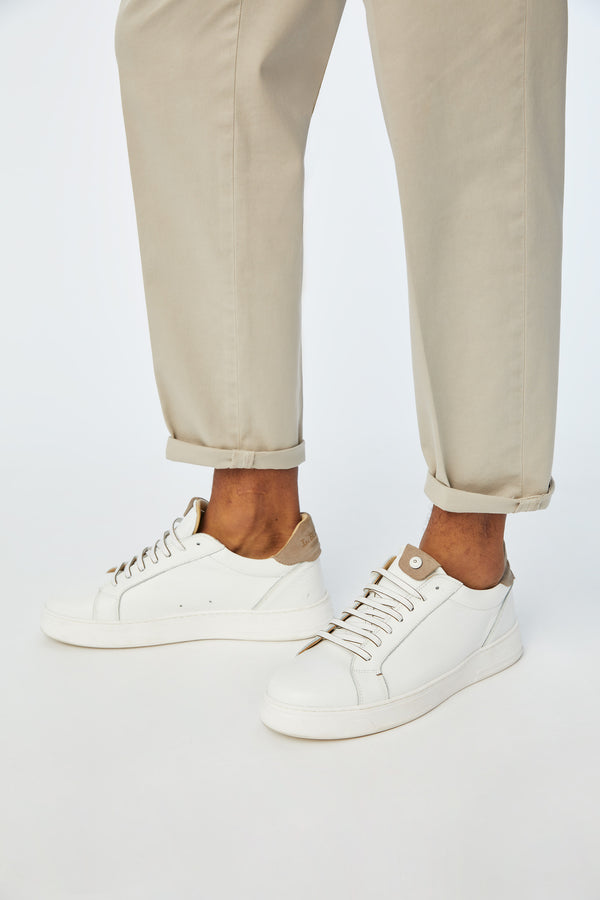 L.B.M. 1911 Sneakers retro-tennis beige Sneakers retro-tennis beige Nuova