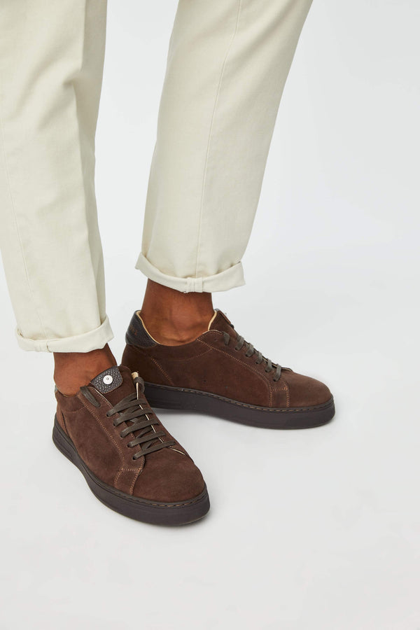 L.B.M. 1911 Sneaker retro-tennis marrone Sneaker retro-tennis marrone Italy