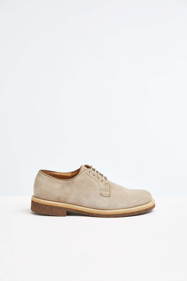 L.B.M. 1911 Derby in pelle beige Derby in pelle beige Italia