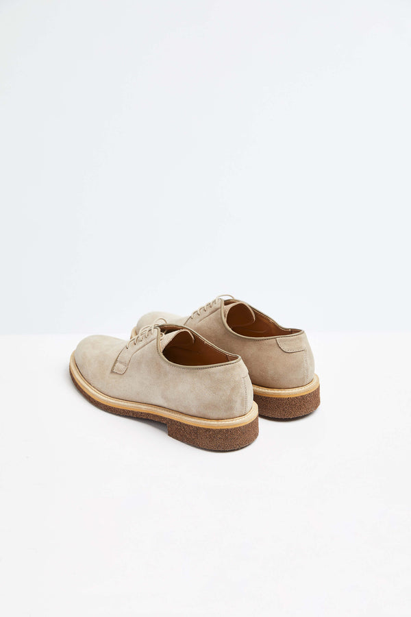 L.B.M. 1911 Derby in pelle beige Derby in pelle beige Italia