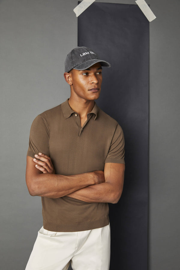 L.B.M. 1911 Polo in maglia marrone Polo in maglia marrone Negozi Online