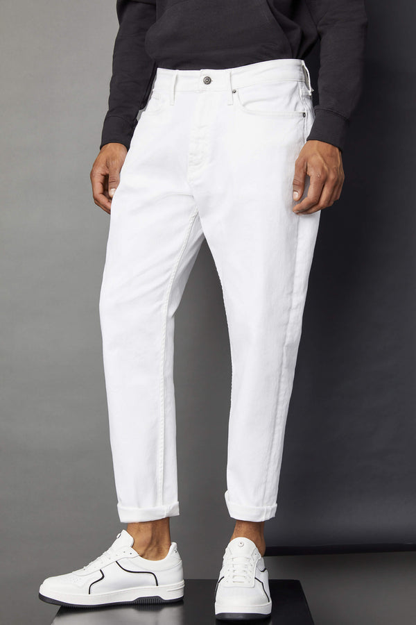 L.B.M. 1911 Jeans 5 tasche baggy bianco Jeans 5 tasche baggy bianco Shopping Online