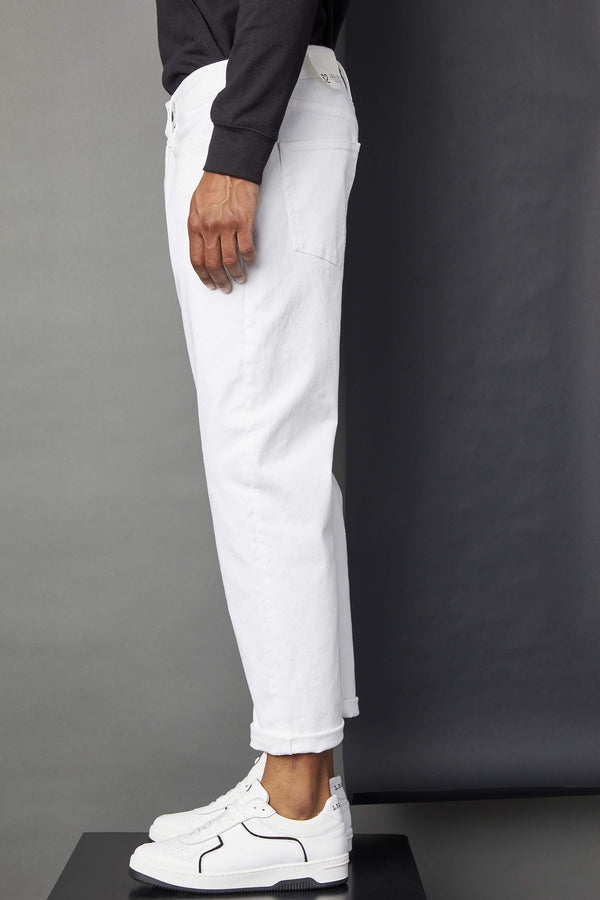 L.B.M. 1911 Jeans 5 tasche baggy bianco Jeans 5 tasche baggy bianco Shopping Online