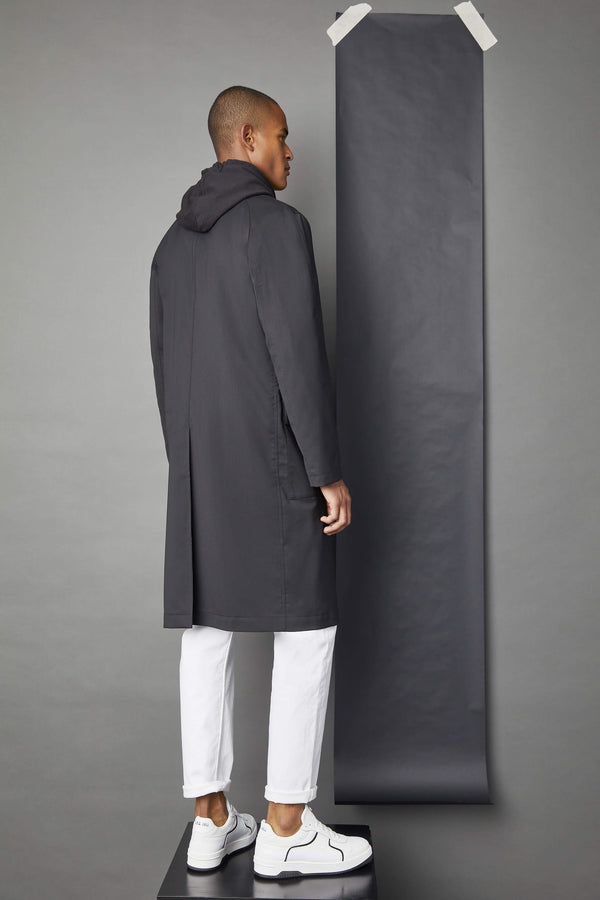 L.B.M. 1911 Trench nero Trench nero Prezzo Ridotto