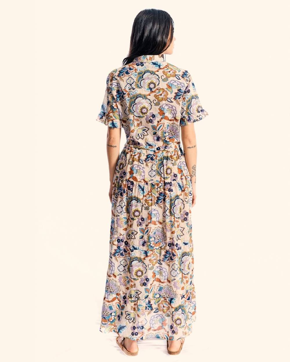 Ordi.to Accessori ABITO MIA - STAMPA CAMELIA SABBIA Outlet