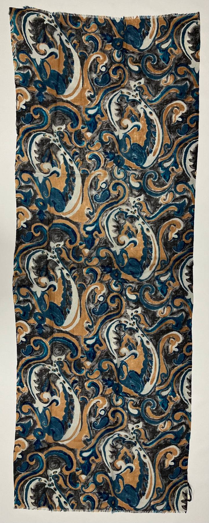 Ordi.to Accessori MODIGLIANI AZZURRO - Sciarpa Unisex in lana Soddisfazione Garantita