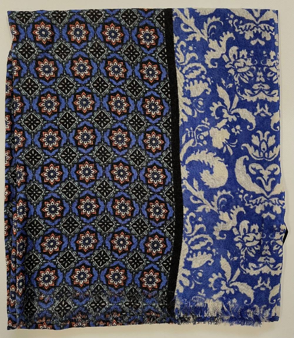 Ordi.to Accessori MIRO' BLU - Sciarpa Unisex in lana Negozi Online