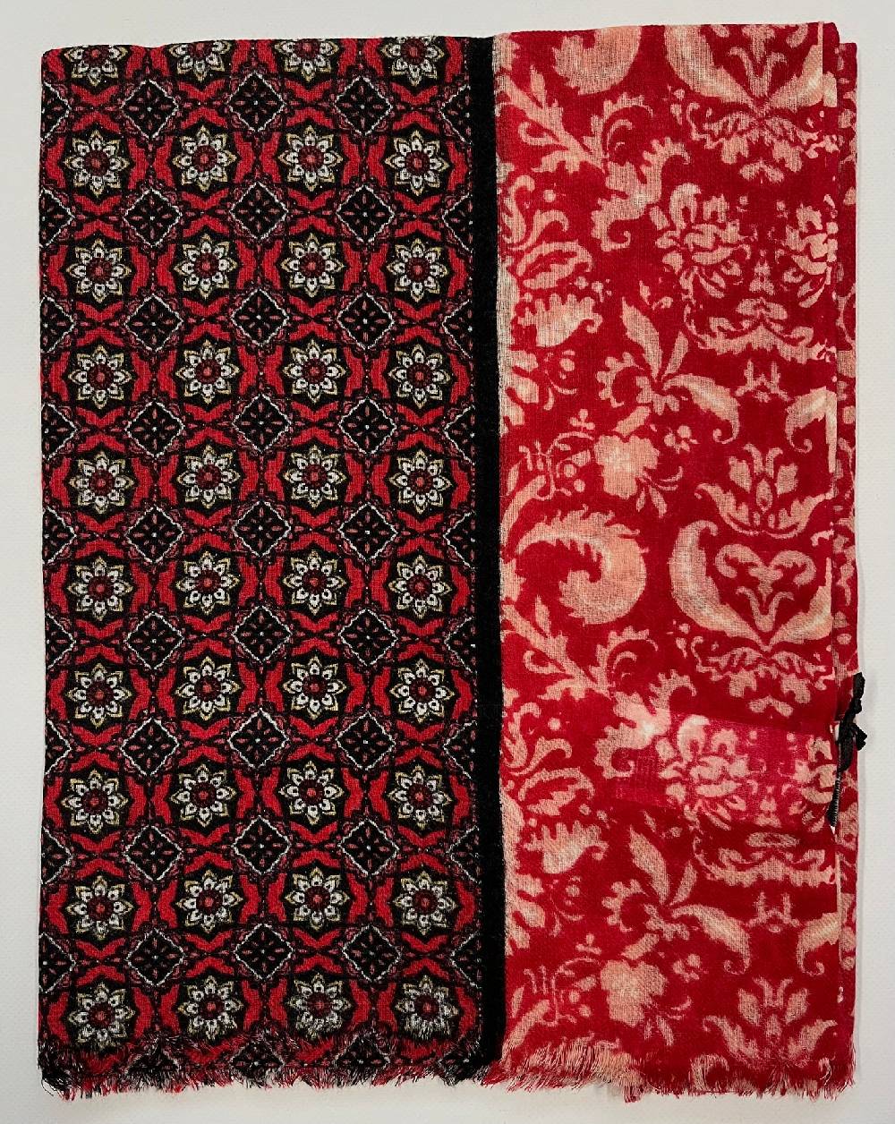 Ordi.to Accessori MIRO' ROSSO - Sciarpa Unisex in lana Consegna Veloce