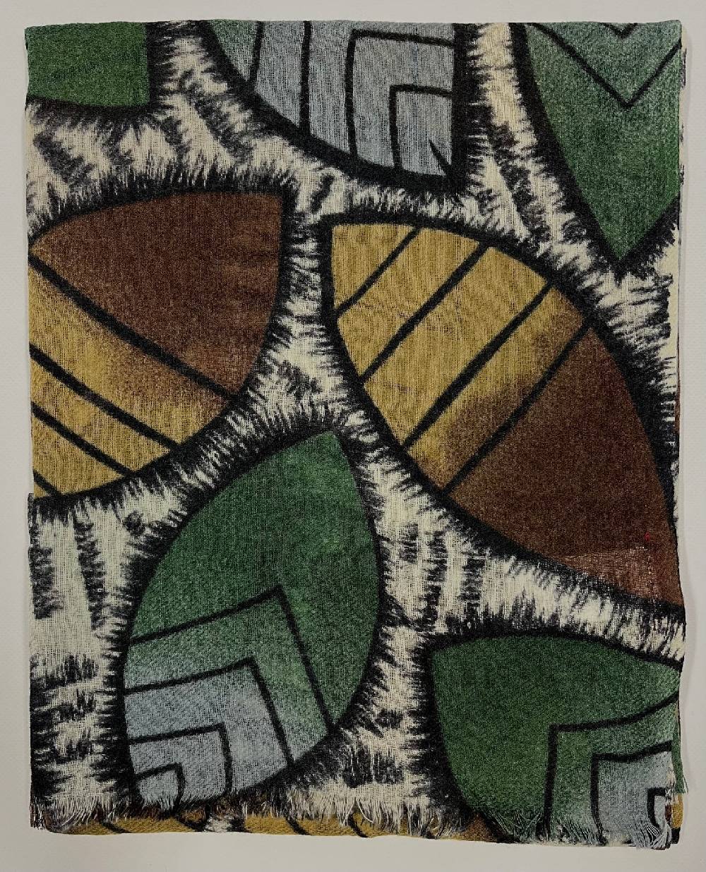 Ordi.to Accessori HARING VERDE - Sciarpa in lana Prezzo Ridotto