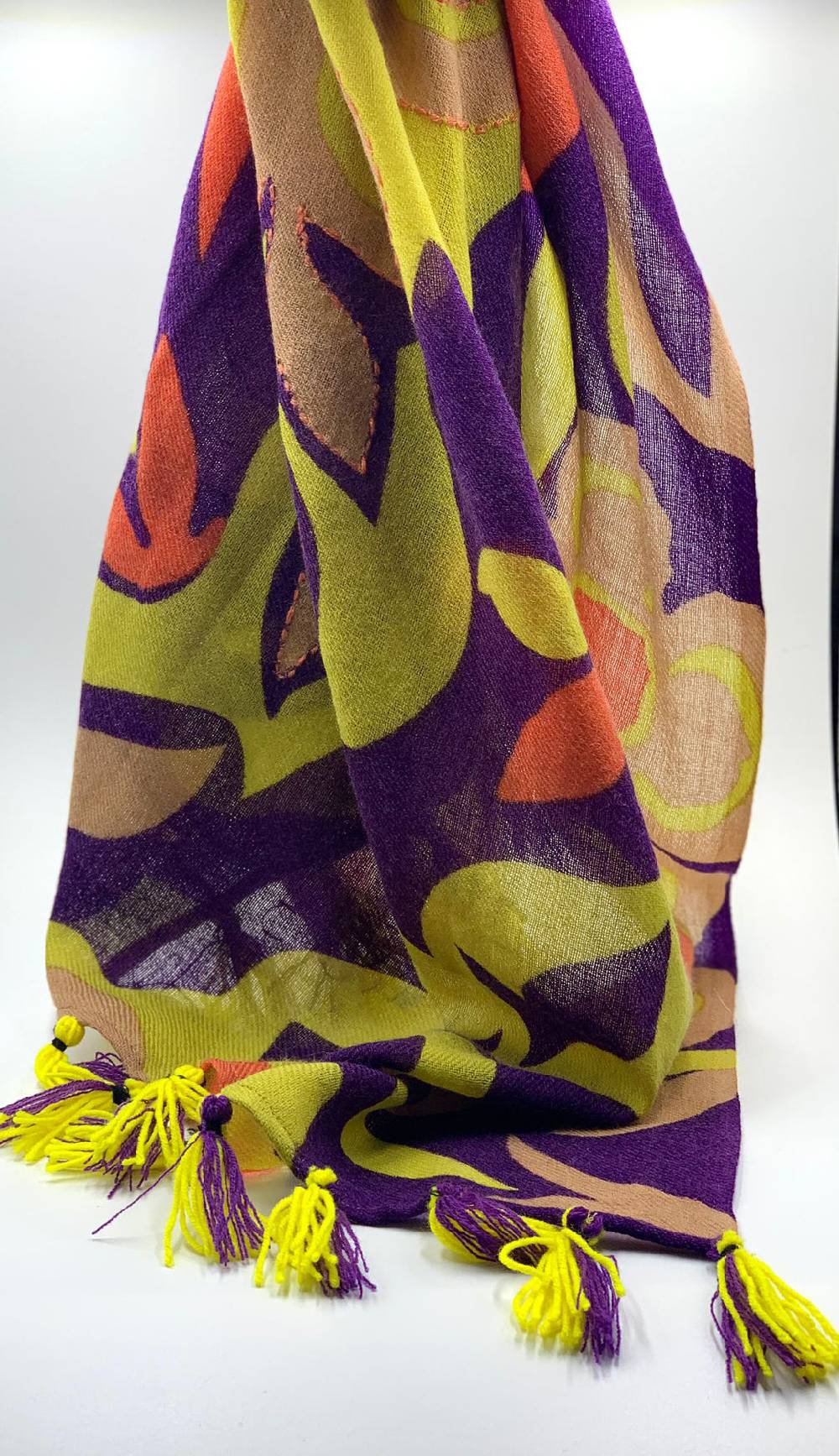 Ordi.to Accessori DEGAS VIOLA- Sciarpa in lana Sconto