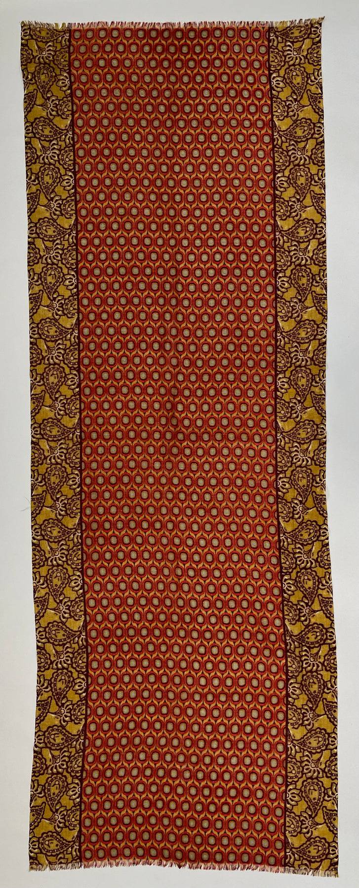 Ordi.to Accessori DALI' ARANCIO - Sciarpa Unisex in lana Economico