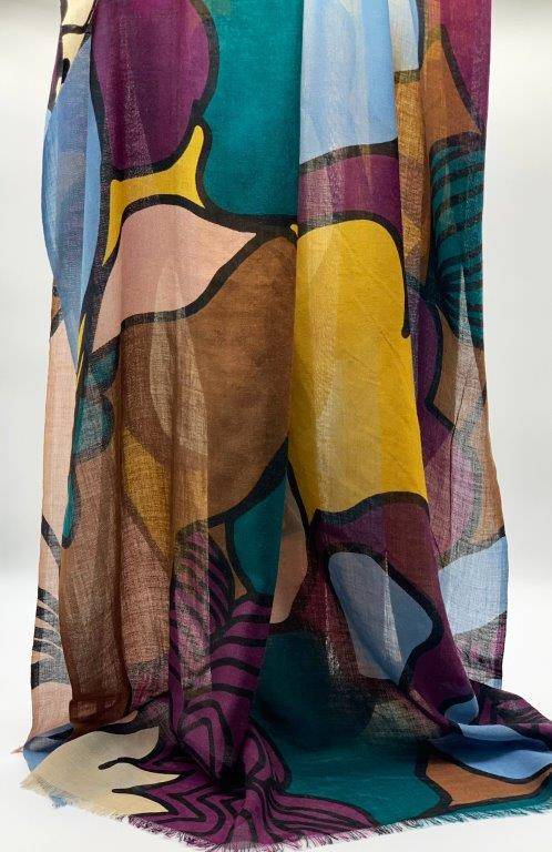 Ordi.to Accessori CHAGALL OTTANIO - Sciarpa in lana Saldi Di Fabbrica