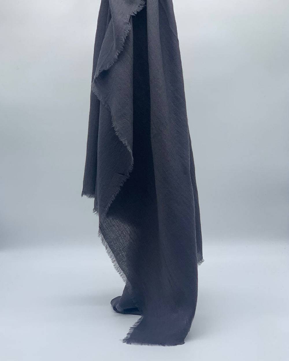 Ordi.to Accessori EARTH GRIGIO - Sciarpa tinta unita Lana Negozio