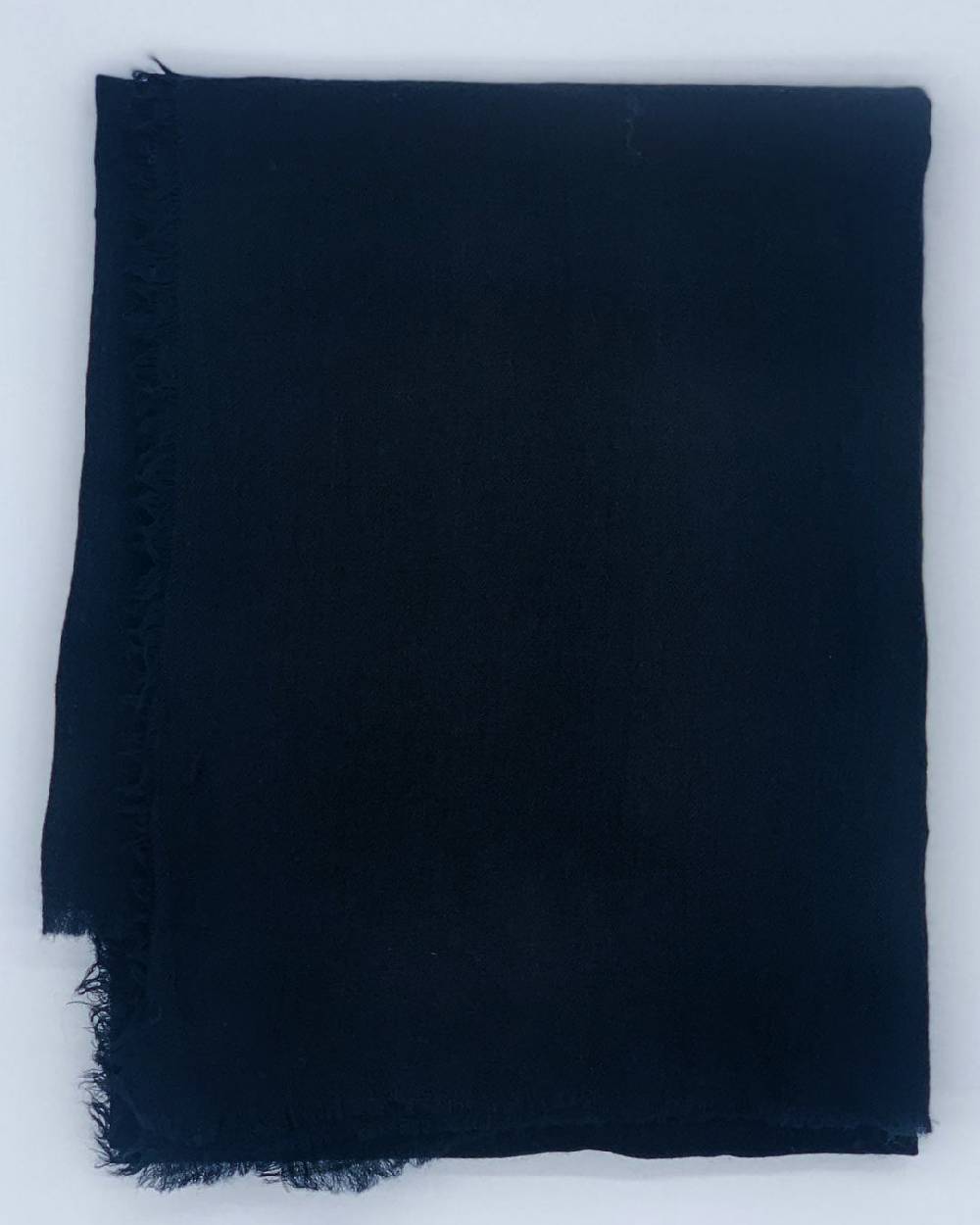 Ordi.to Accessori EARTH NERA - Sciarpa tinta unita Lana Moda